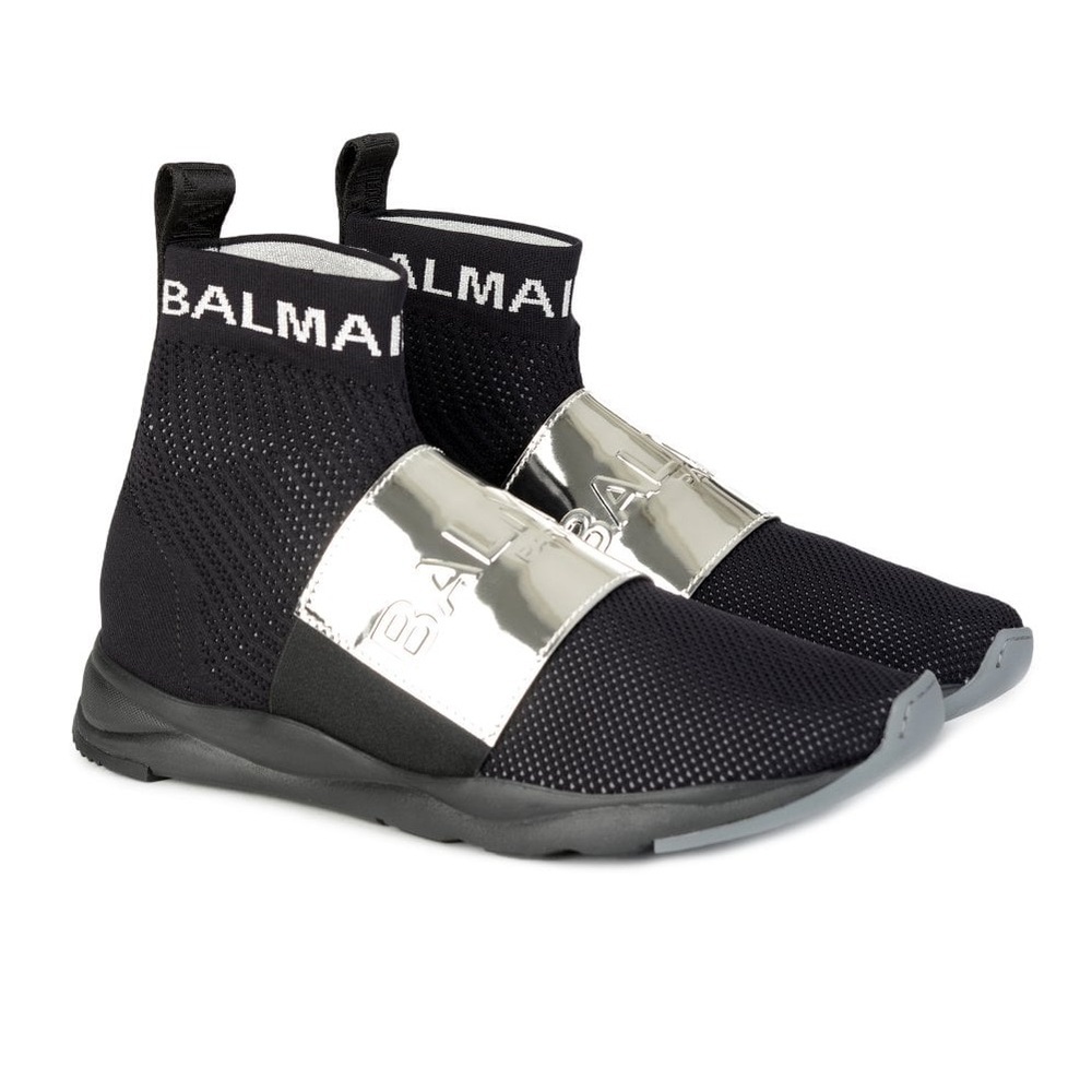 BALMAIN
Black Cameron sock sneakers